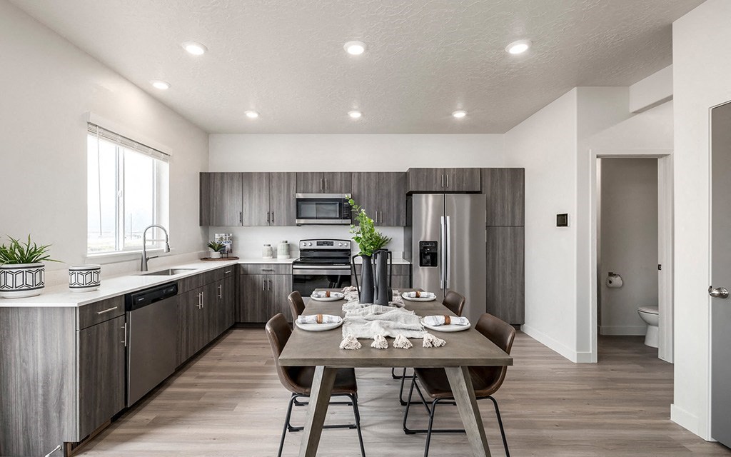 Kitchen fill view at Banner Hill, Bluffdale, UT