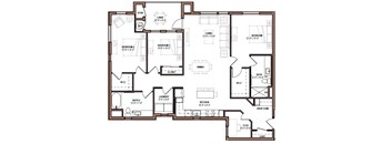 Three bedroom Two bathroom