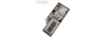 example of a first floor floor plan for a home