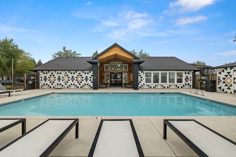 pool  at Cedar House, Vancouver, WA