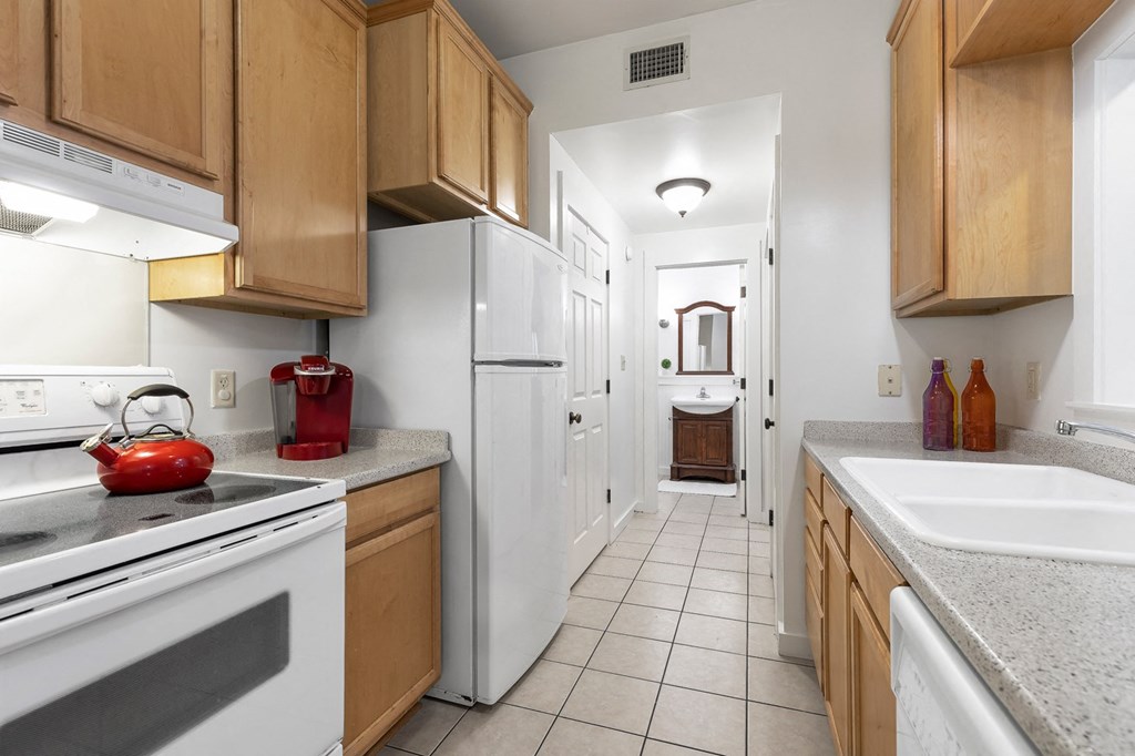 Spacious kitchen at The Court at Dorel