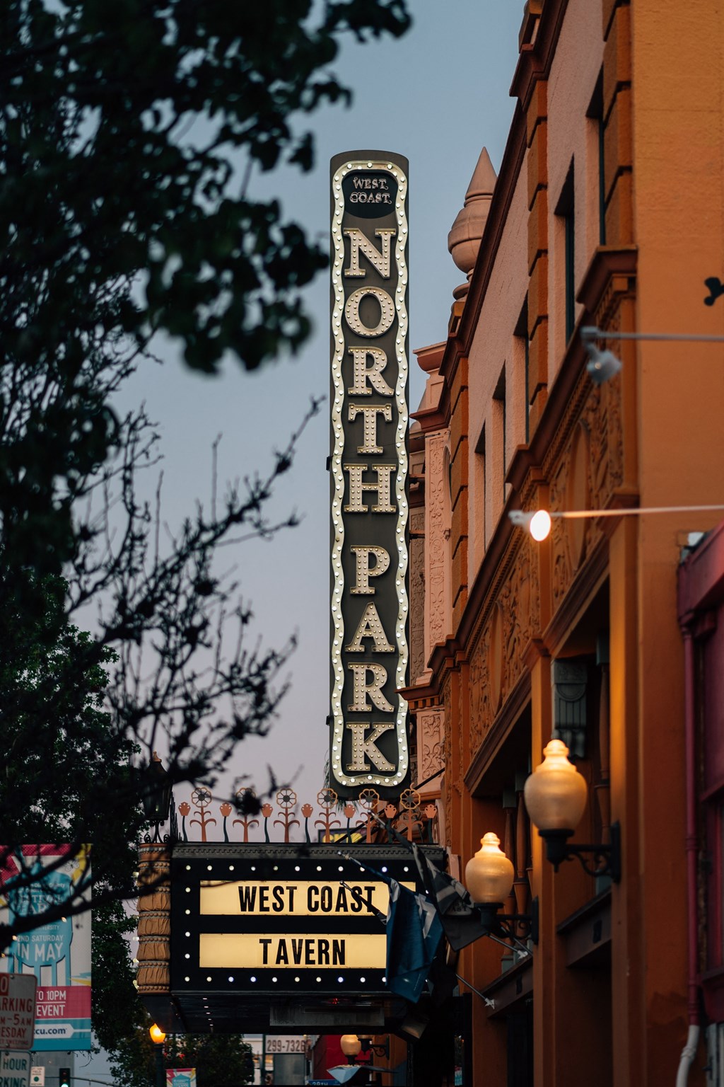 North Park Building Signage