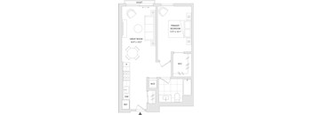 A floor plan of a property named Juliet shows a primary bedroom, a great room, a study, a wet room, a WC, a W/D, a DW, a P, and a reference area.