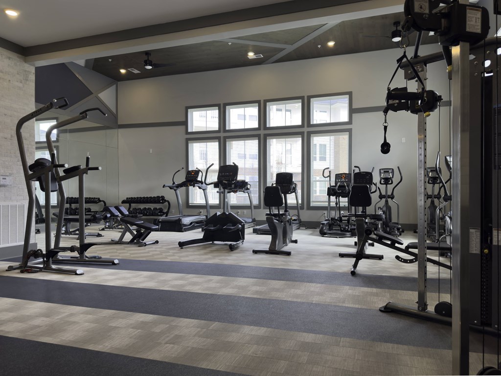 Exercise Equipment in Fitness Center