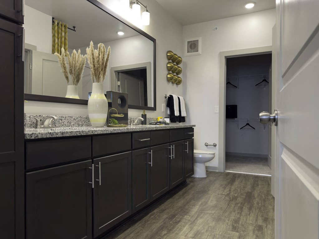 Dual Vanity Sink in Primary Bathroom