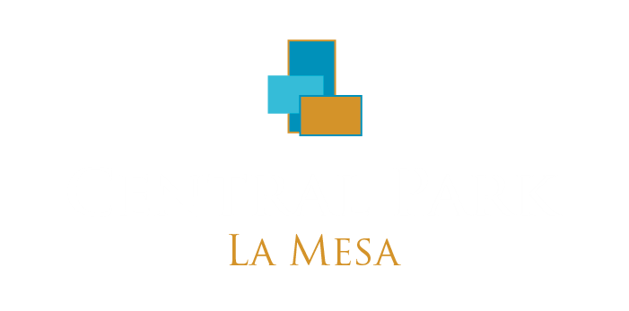 the logo of the company la mesa with boxes
