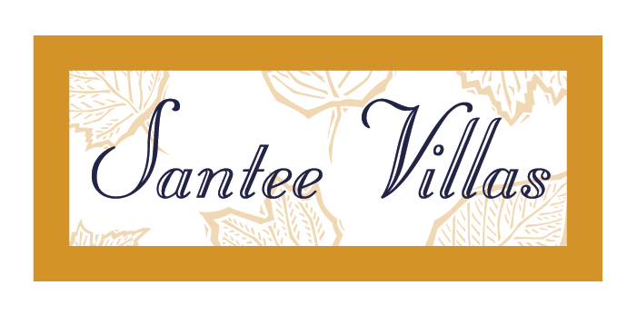 the logo or sign for the resort