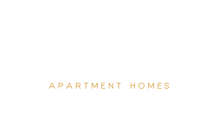 the logo of apartment homes against a white background