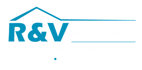 the logo for real estate management and investment development
