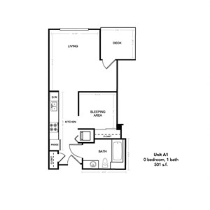 Floorplan Photos Gallery Studio 501