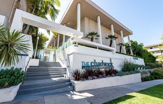 Entrance at The Chadwick, Los Angeles, California