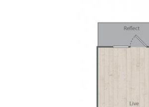 One Bedroom Floorplan