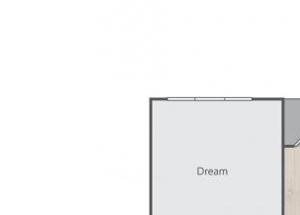 One Bedroom Floorplan