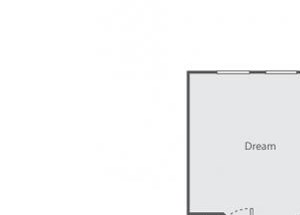One Bedroom Floorplan