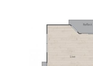 Two Bedroom Floorplan