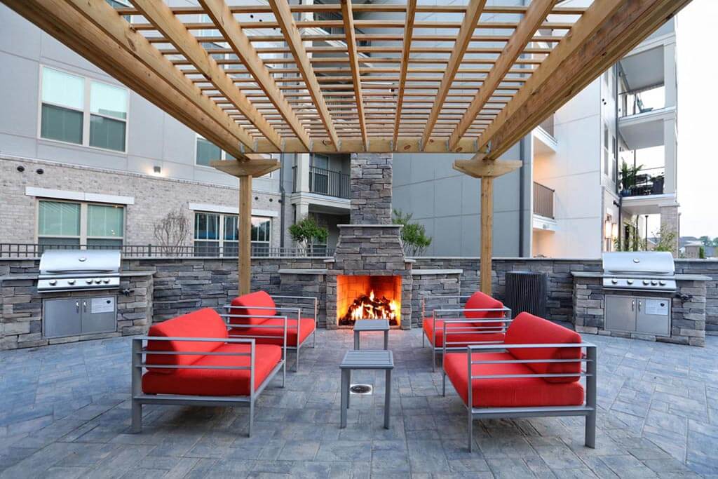 fire pit lounge