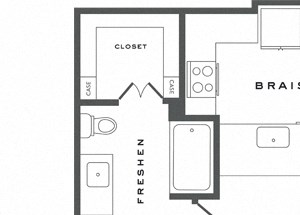 Two Bedroom Floorplan