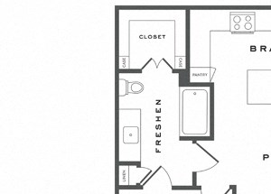 Two Bedroom Floorplan