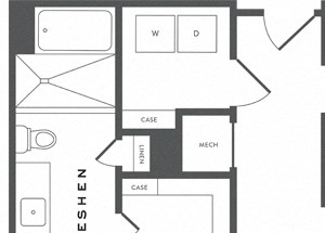 Two Bedroom Floorplan