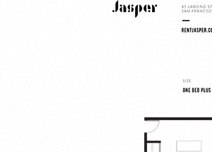 One Bedroom Floorplan