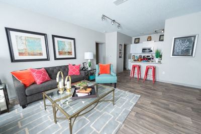 Wood-Style Flooring at 1000 Spalding Apartment Homes, Atlanta, GA, 30350