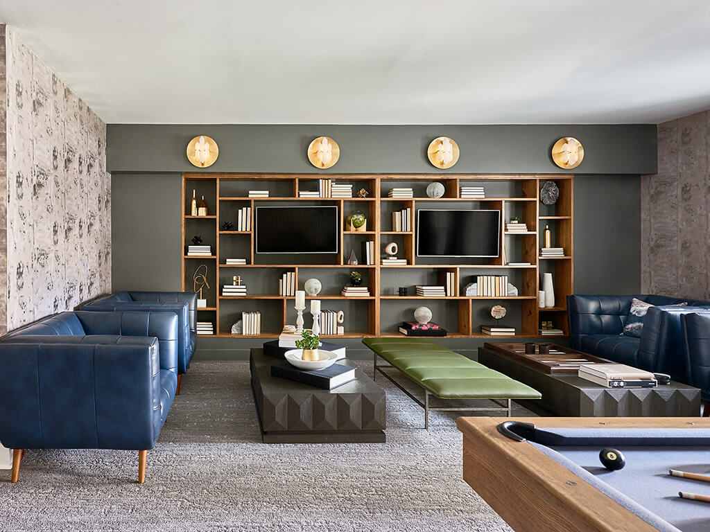 Community entertainment room