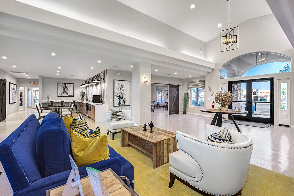 Brightly Decorated Leasing Office at Springs at Continental Ranch, Tucson, Arizona