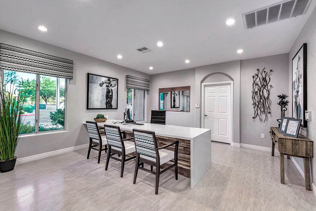 Brightly Decorated Leasing Office at Springs at Continental Ranch, Arizona, 85743