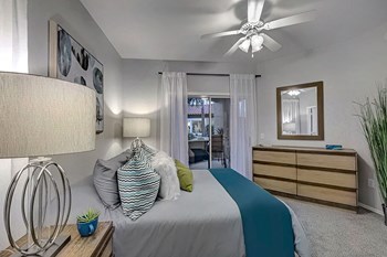 Apartment Master Bedroom Apartment Master Bedroom at Springs at Continental Ranch, Tucson, AZ - Photo Gallery 5