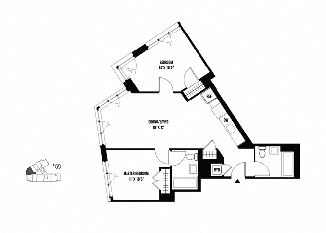 S30 Two bedroom Two bathrooms