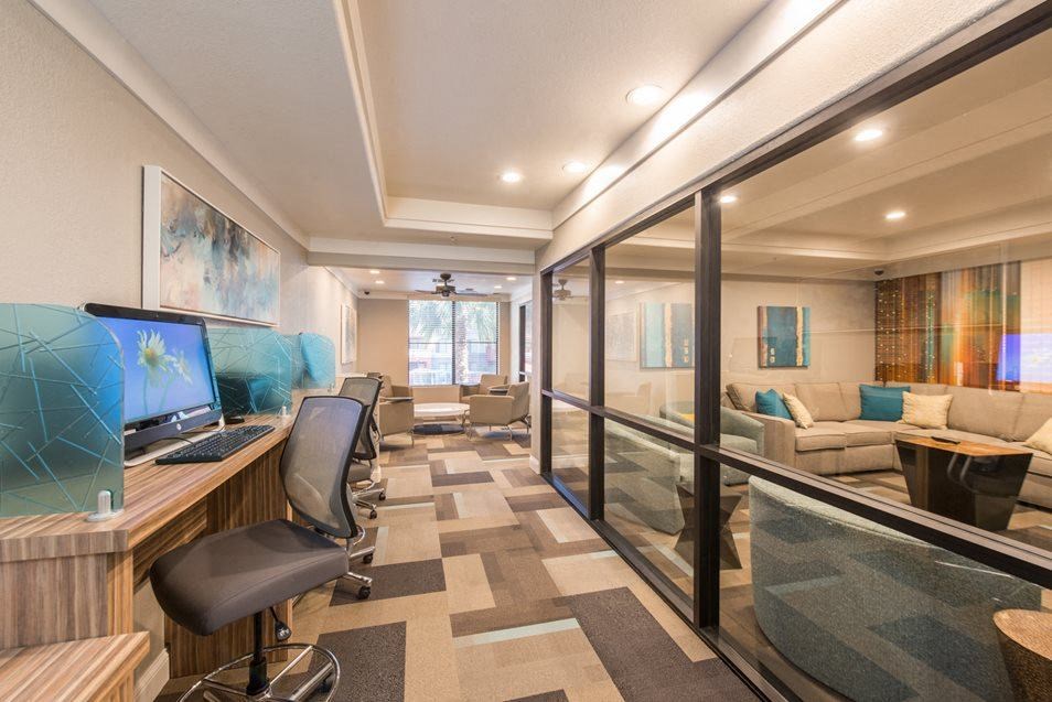 Business center at Alanza Place, Phoenix, AZ, 85008