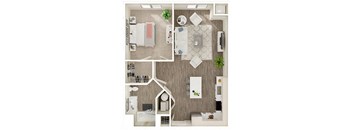 One bedroom one bathroom