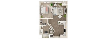 One bedroom one bathroom