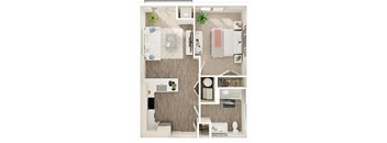 One bedroom one bathroom