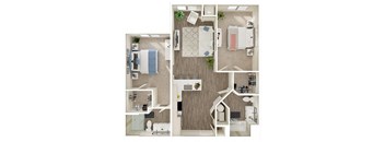 Two bedroom Two bathroom
