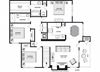 The Nest Floor Plan The Nest Floor Plan at Blu on the Boulevard, Louisiana