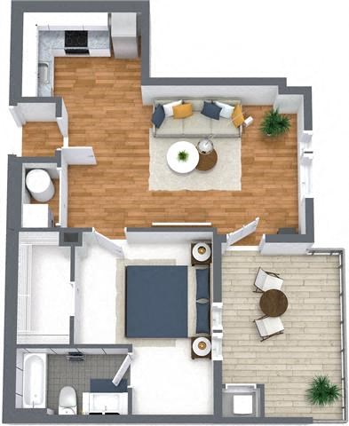 Canal One Bedroom One Bathroom