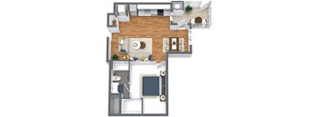 Edge One Bedroom One Bathroom