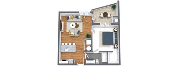 Resevoir One Bedroom One Bathroom