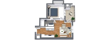 Riverside One Bedroom One Bathroom