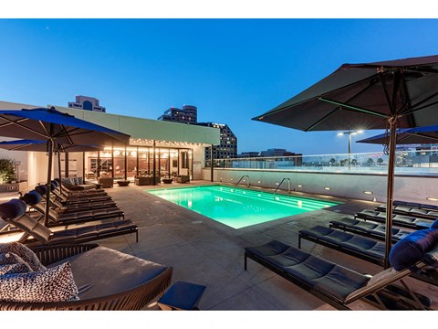 Pool at Altana, Glendale, CA, 91203