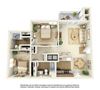 Can22B2 Floor Plan Can22B2 Floor Plan at Vista Imperio, California, 92507