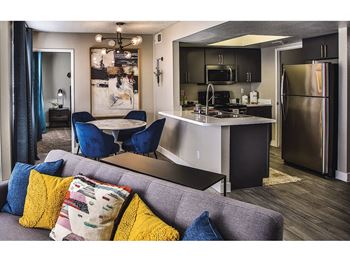 Dining Space With Kitchen at The Met, Las Vegas, 89108