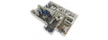 The Biscayne Floor Plan at Sunstone, Las Vegas, NV