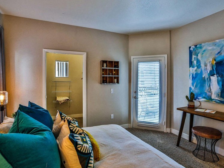 Large Bedroom En-Suite Bathroom at Solitude at Centennial, Las Vegas, Nevada