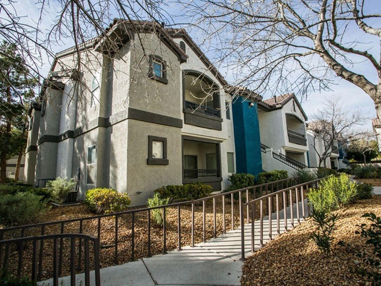 Front Exterior at Solitude at Centennial, Las Vegas, Nevada