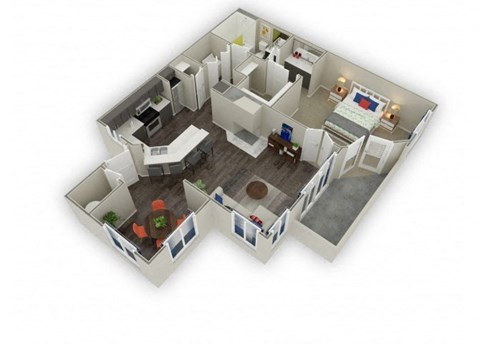 Deluxe- Grace floor plan at Monaco Park, Las Vegas