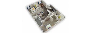 Deluxe- St. Martin floor plan at Monaco Park, Las Vegas, NV