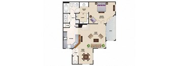 Grace floor plan at Monaco Park, Las Vegas, NV, 89117