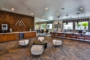 Clubhouse seating area Clubhouse seating area at Monaco Park, Las Vegas, 89117 - Photo Gallery 4